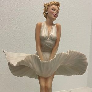 Limited Edition Hand Painted Marilyn Monroe Porcelain Design